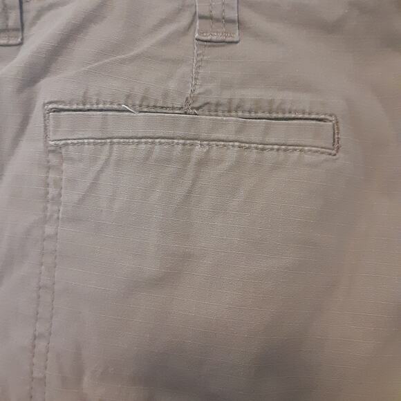 Wrangler Cargo Shorts Mens Size 40 Brown Stretch Outdoor Tactical Ripstop - Picture 8 of 11
